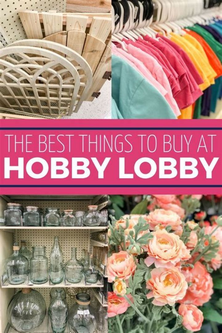 5 Best Things to Buy at Hobby Lobby for Mother's Day